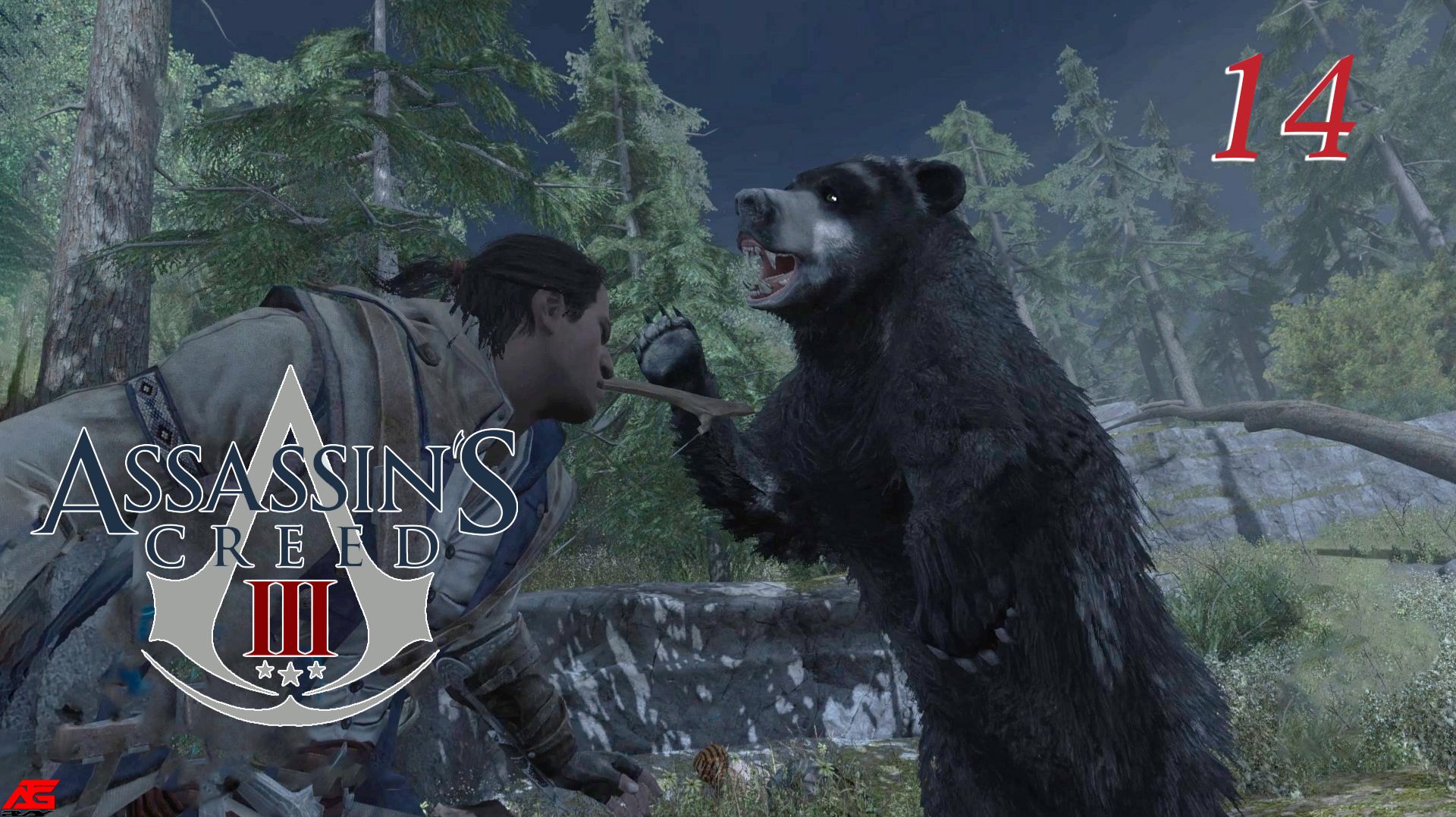 Assassin's Creed III (2012)➤глава 14(Бесшумный охотник)