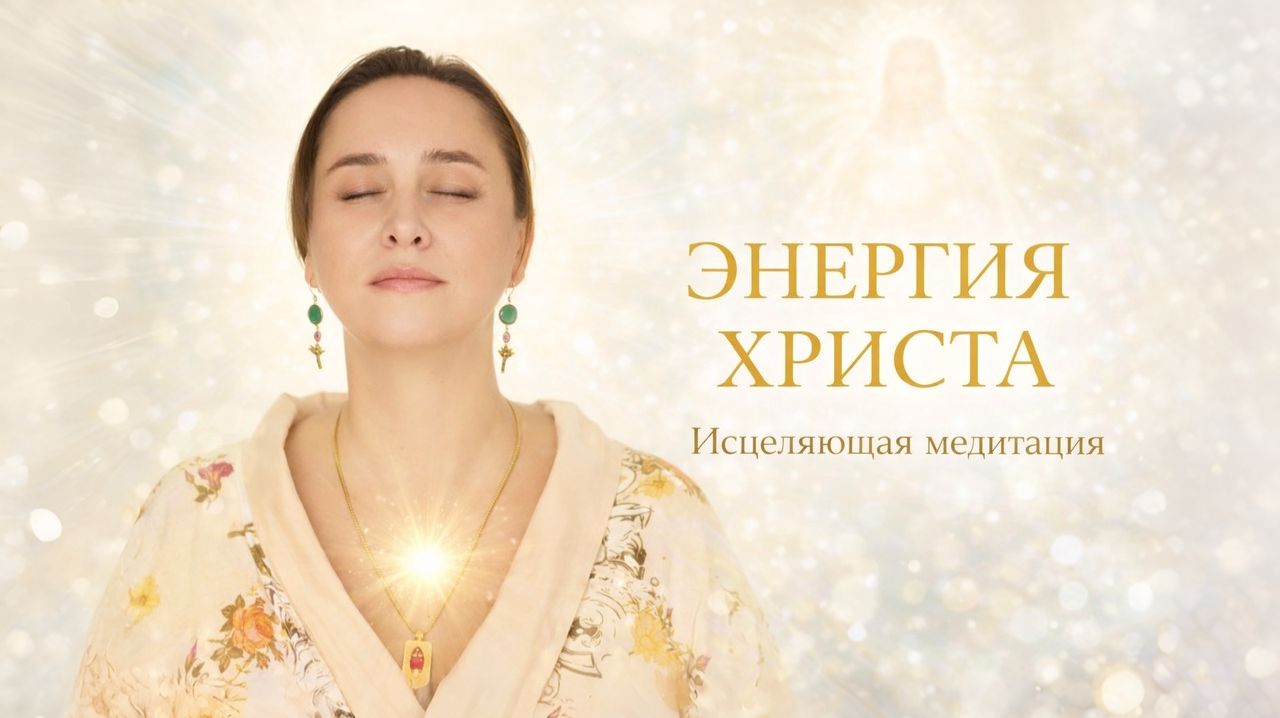 Исцеляющая медитация: глубокая медитация с энергией Христа | Прямой эфир 09.04 19:00 МСК