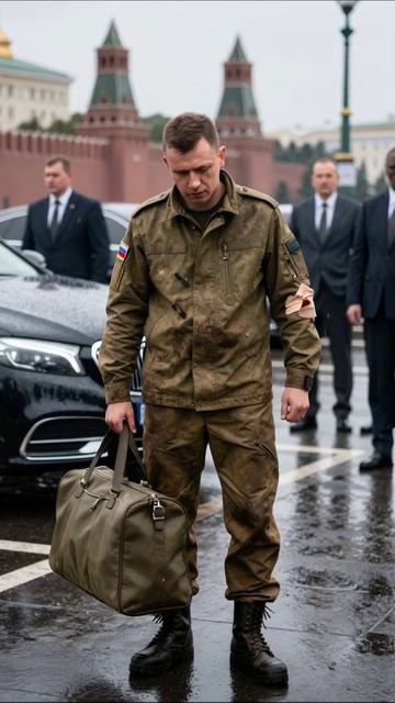 Потерянная надежда: солдат в серых тонах #долг #бедствие #осень