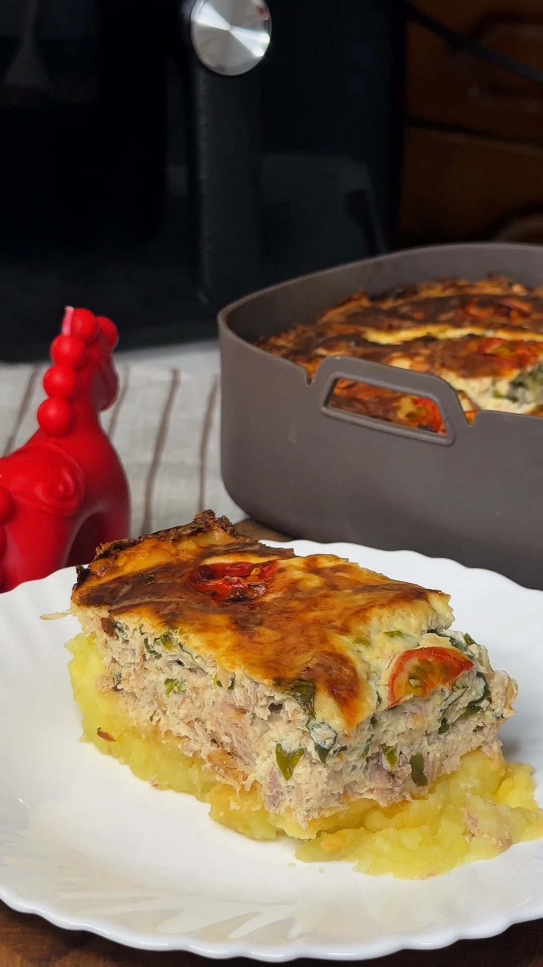 Запеканка с тунцом