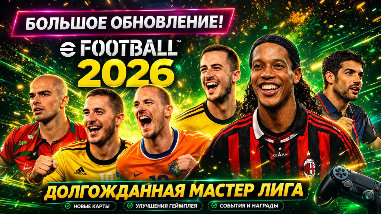 😱 МАСТЕР ЛИГА ВЕРНУЛАСЬ?! Главное обновление EFootball 2026