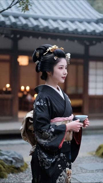 Традиционная японская культура: красота кимоно #япония #культура #кимоно