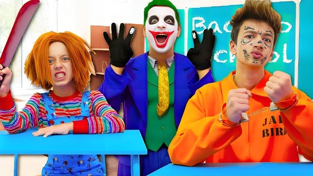 ШКОЛА СУПЕРЗЛОДЕЕВ ! Стали СУПЕРЗЛОДЕЯМИ на 24 Часа Челлендж !