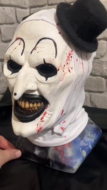 Пластиковая маска - клоуна Арта (Ужасающий) Terrifier