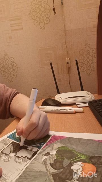 раскрашиваю атаку титанов 2 часть