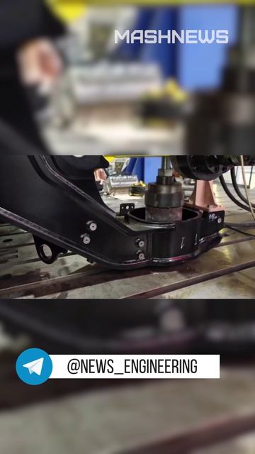 РЖД завершили испытания рамы моторной тележки первого высокоскоростного электропоезда