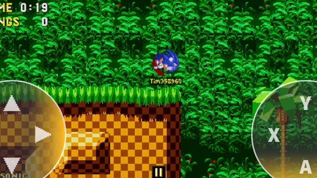 ИГРАЮ В SONIC OLD ORIGINS