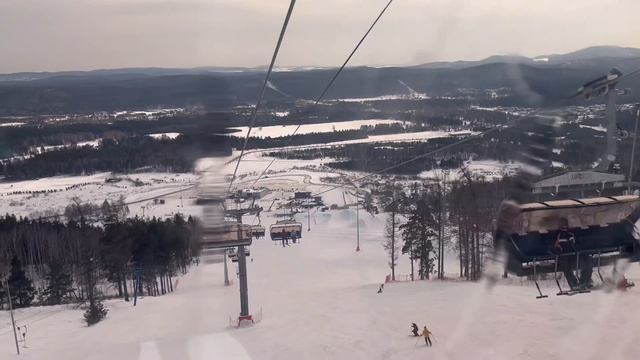 Кусочек зимней сказки на ГЛК «Солнечная Долина»