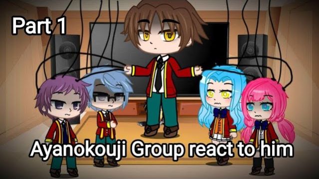 Реакция Группы Аянокоджи на Аянокоджи / Персонажи Аниме / Гача реакция / Classroom Of The Elite