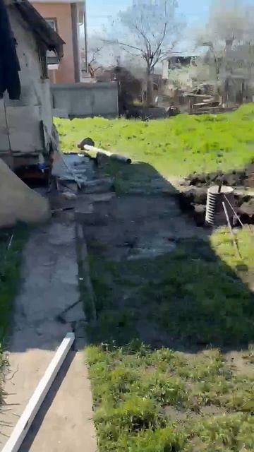 Первая водичка 💦 в нашем доме 🏡05.04.26