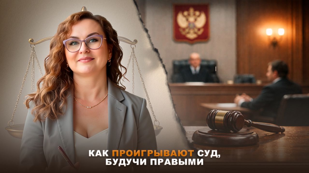 Можно проиграть суд, даже если вы правы