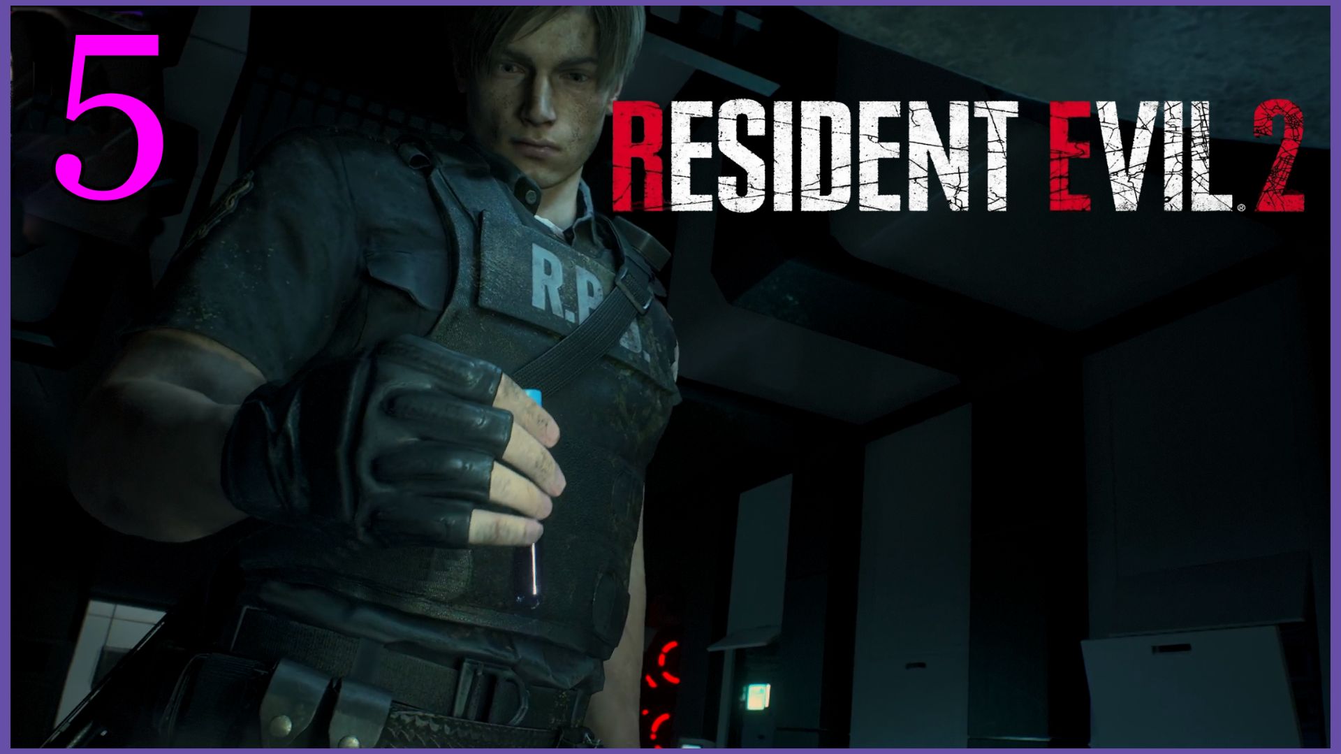 Resident Evil 2 #remake #5часть - Лаборатория Амбреллы
