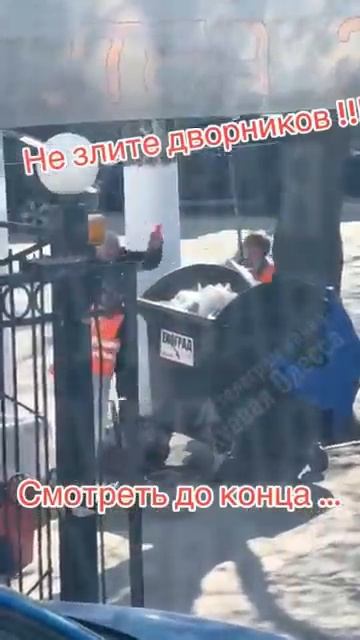 Не злите дворников