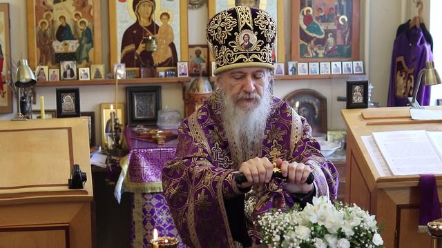 Проповедь епископа Амвросия (Тимрота) в Великий Четверг 9 апреля 2026