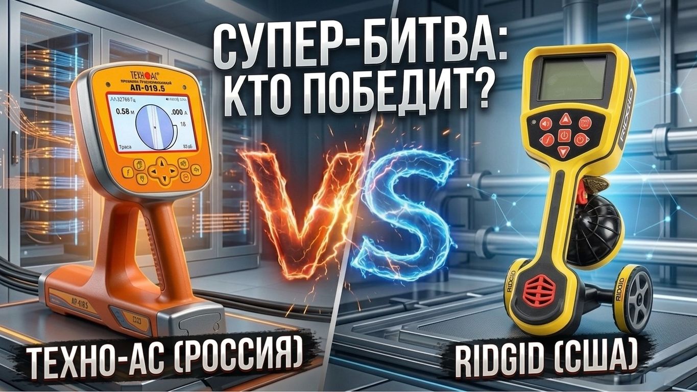 Честное сравнение: ТЕХНО-АС (Россия) против RIDGID (США)