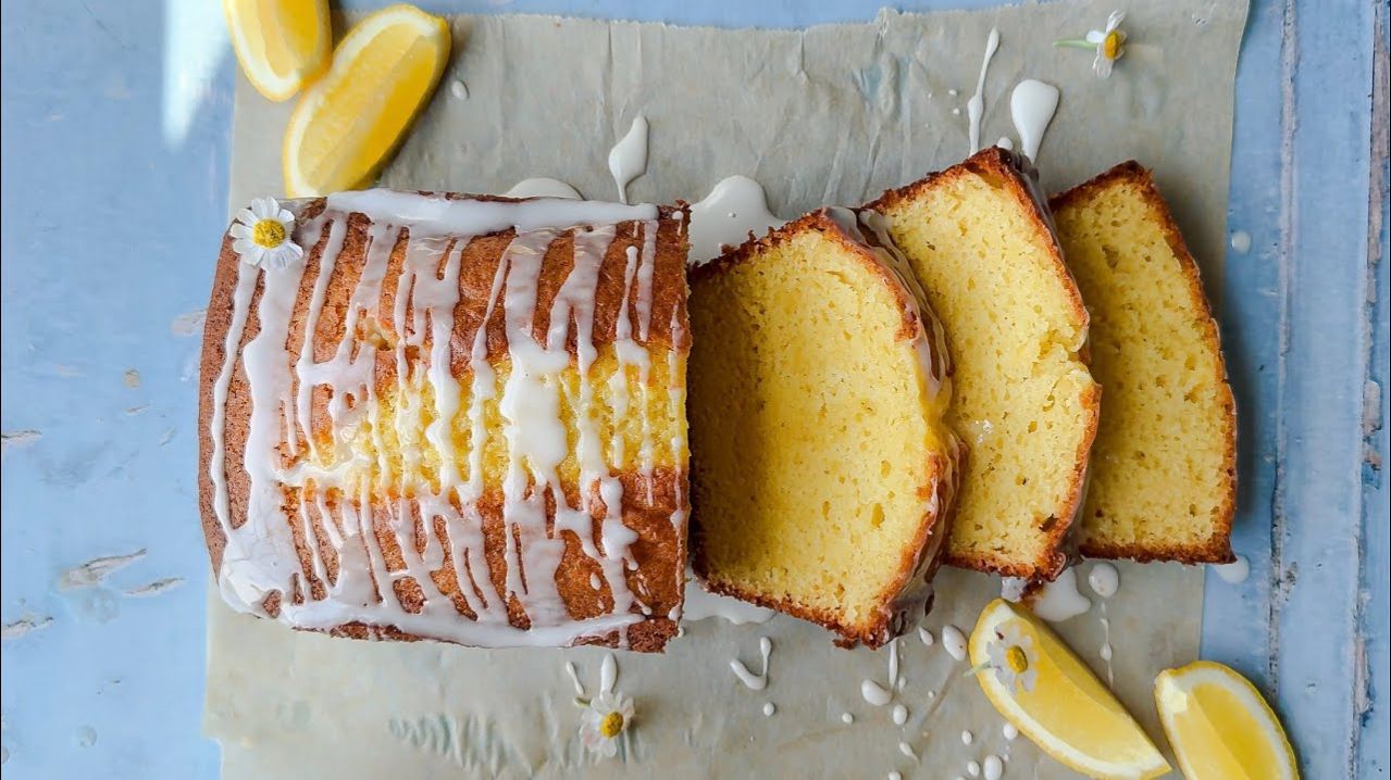 Лимонный кекс как в кофейне: делаем сами