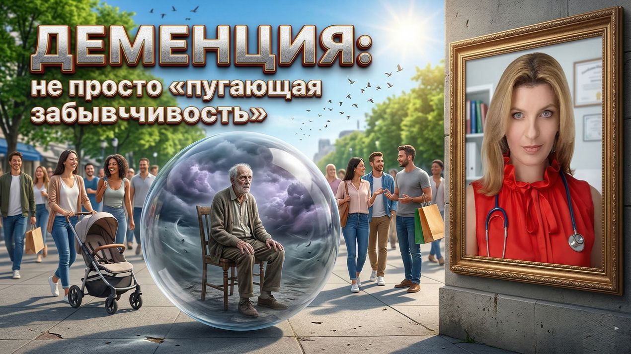 Деменция: не просто «пугающая забывчивость»