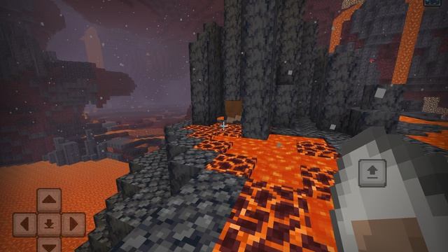 Адские похождения (майнкрафт) #7 КОРИЧНЕВАЯ ОВЕЧКА СРЕДИ МАГМЫ