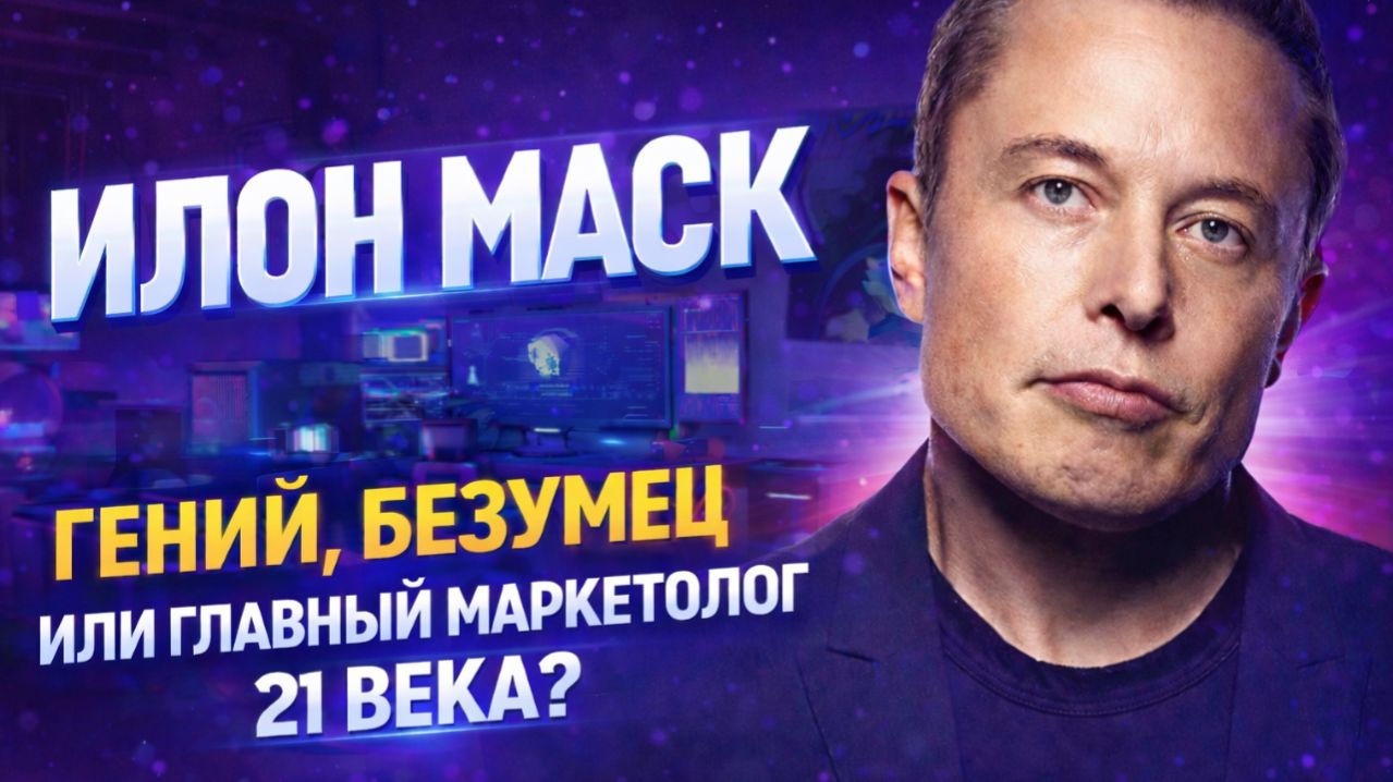 Илон Маск. Гений, безумец или главный маркетолог XXI века?