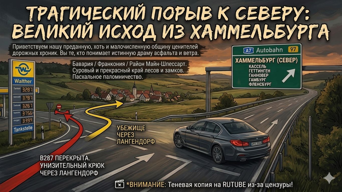🇩🇪 Трагический порыв к Северу: Великий исход из Хаммельбурга