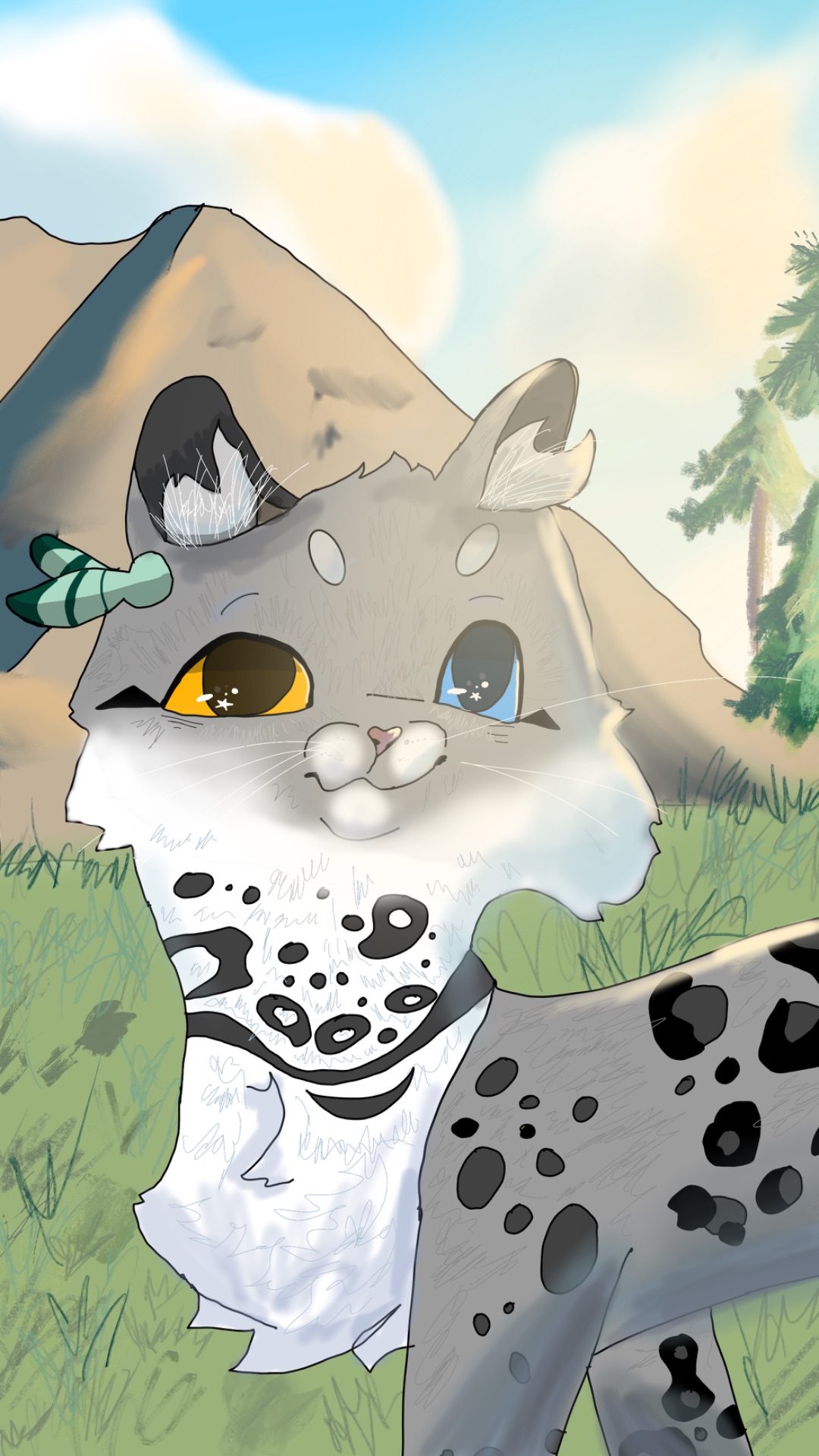 Арт для Леопардовой Звезды ⭐️