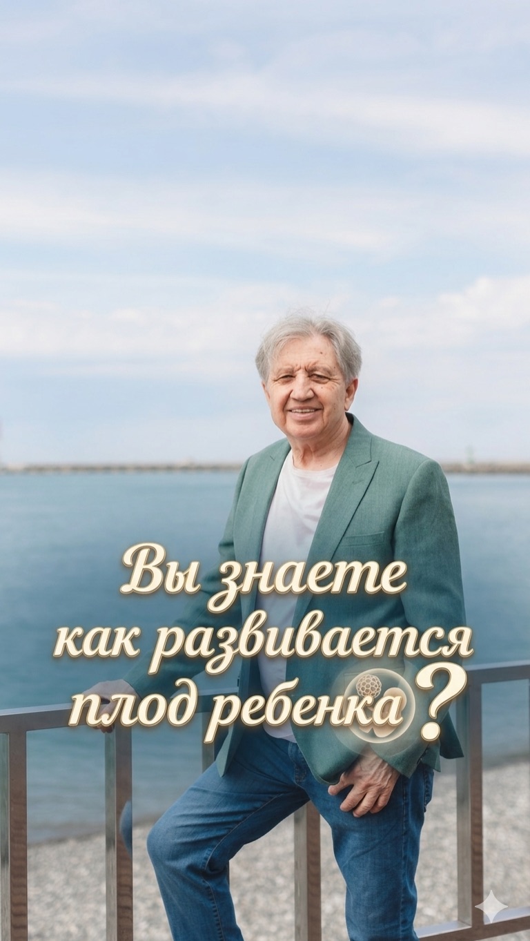 Вы знаете как развивается плод ребенка ?