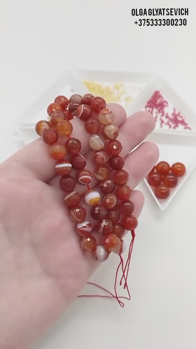 Не просто бисер: Создаем украшение мечты из Сердолика и люкс-фурнитуры