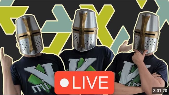 VimTuber Reading Chat And Neovimmaxxing