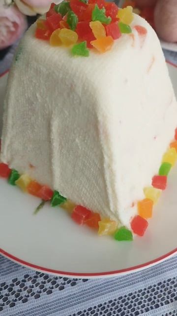 Пасха сметанная без творога