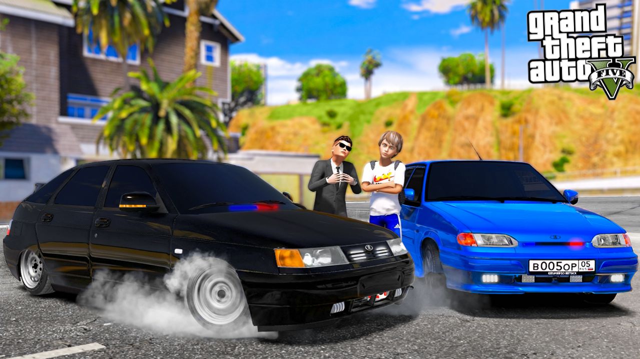 ОПЕРСКАЯ ЕЗДА В GTA 5 - ДРУГ ПОДАРИЛ ОПЕРСКУЮ ДВЕНАШКУ КАК У ЮРЫ ВОЛКОВА! 🌊ВОТЕР