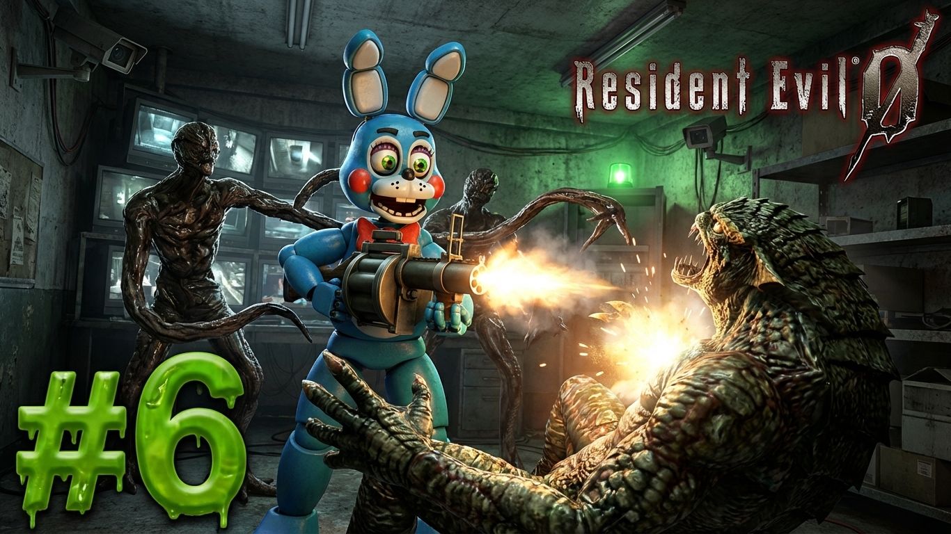 🔷ТЯЖЕЛАЯ СХВАТКА С РЕПТИЛИЯМИ и ЗОМБИ ПИЯВКИ🔷Resident Evil 0 #6