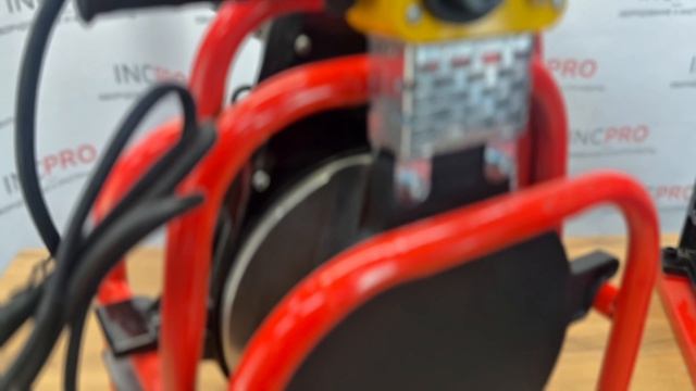 Редукторный станок для сварки пнд (пэ) труб 63-200мм 2-х зажимной