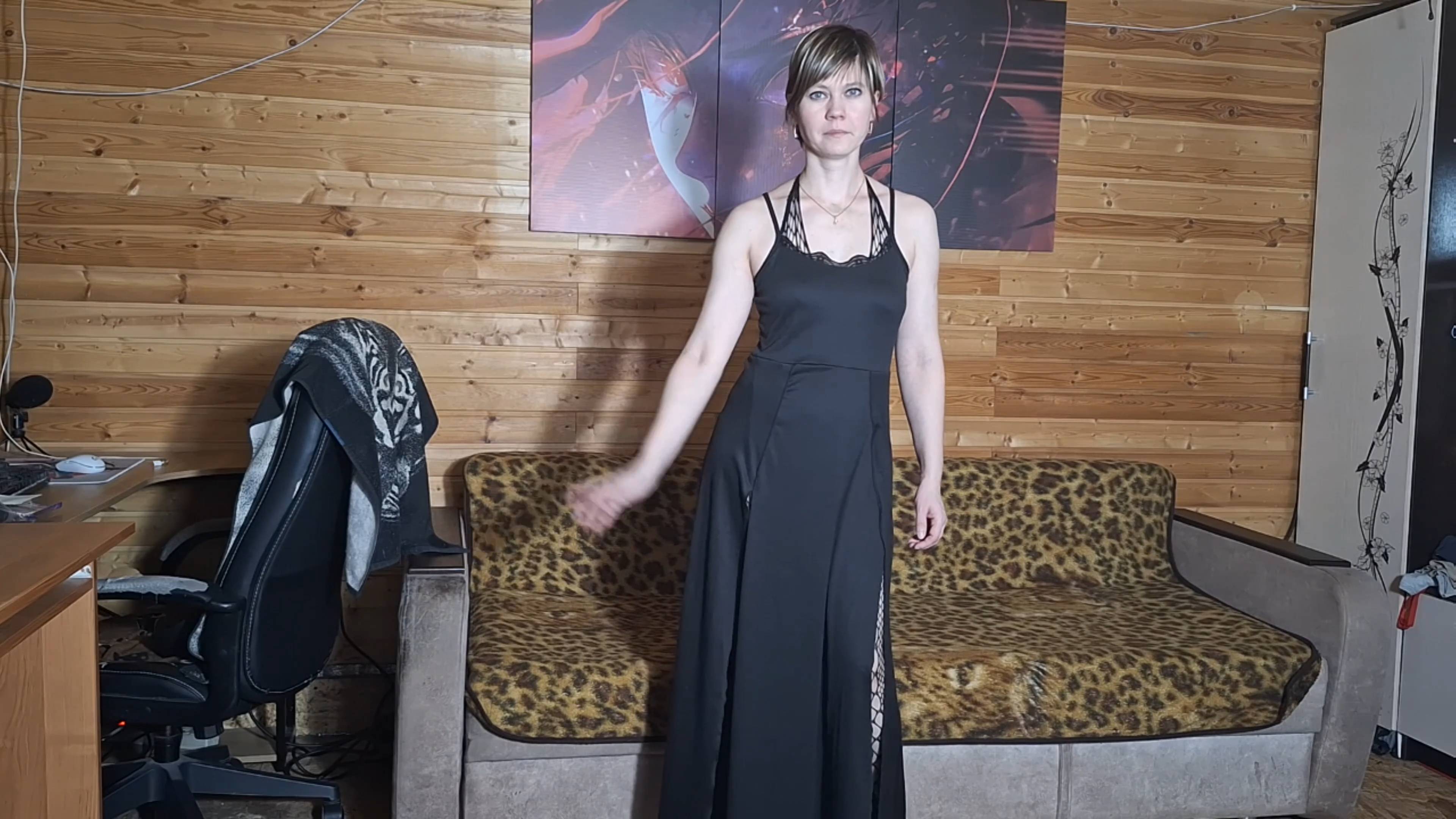 [4K] Примерка сексуального белья