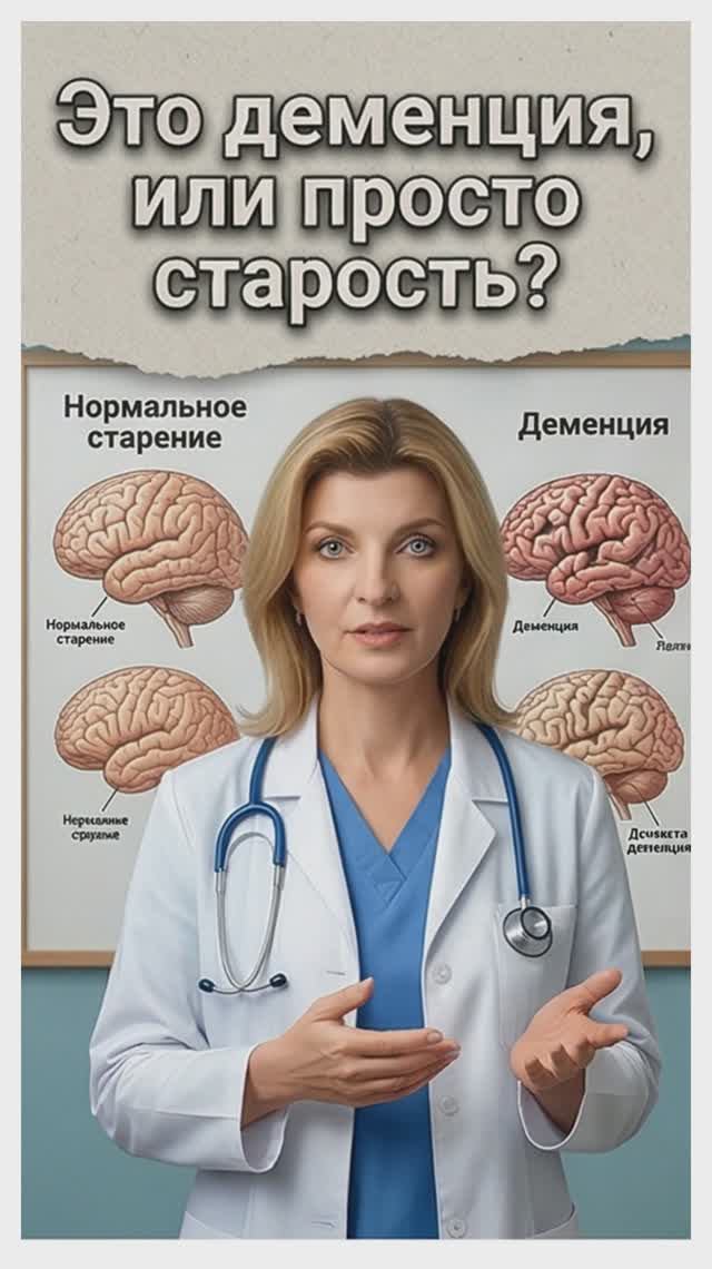 Это деменция, или просто старость?