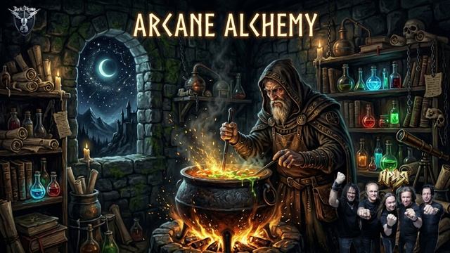 тяжелый рок, рок метал. (Древний Алхимик) песня в стиле (группе Ария)