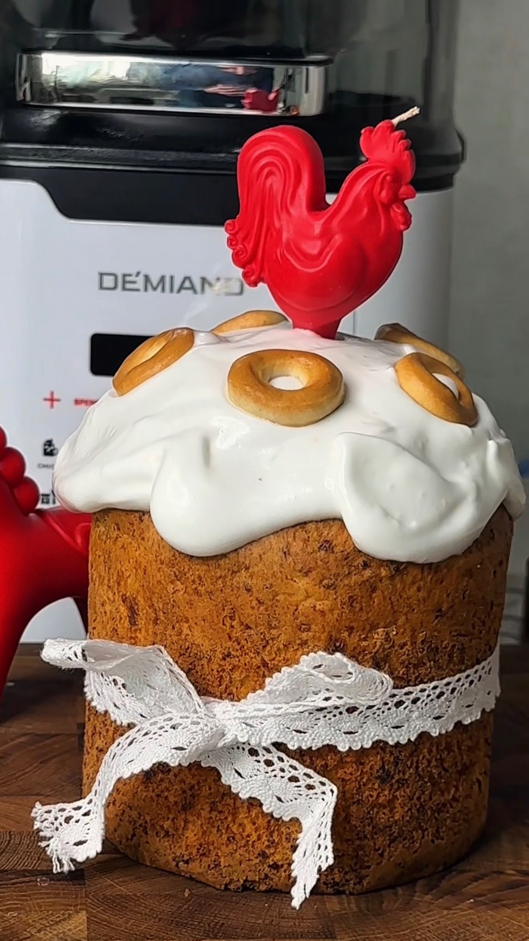 Творожный кулич