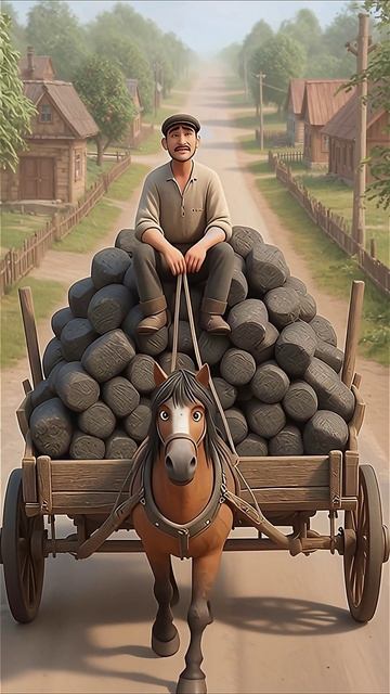 Мужик и лошадь анекдот