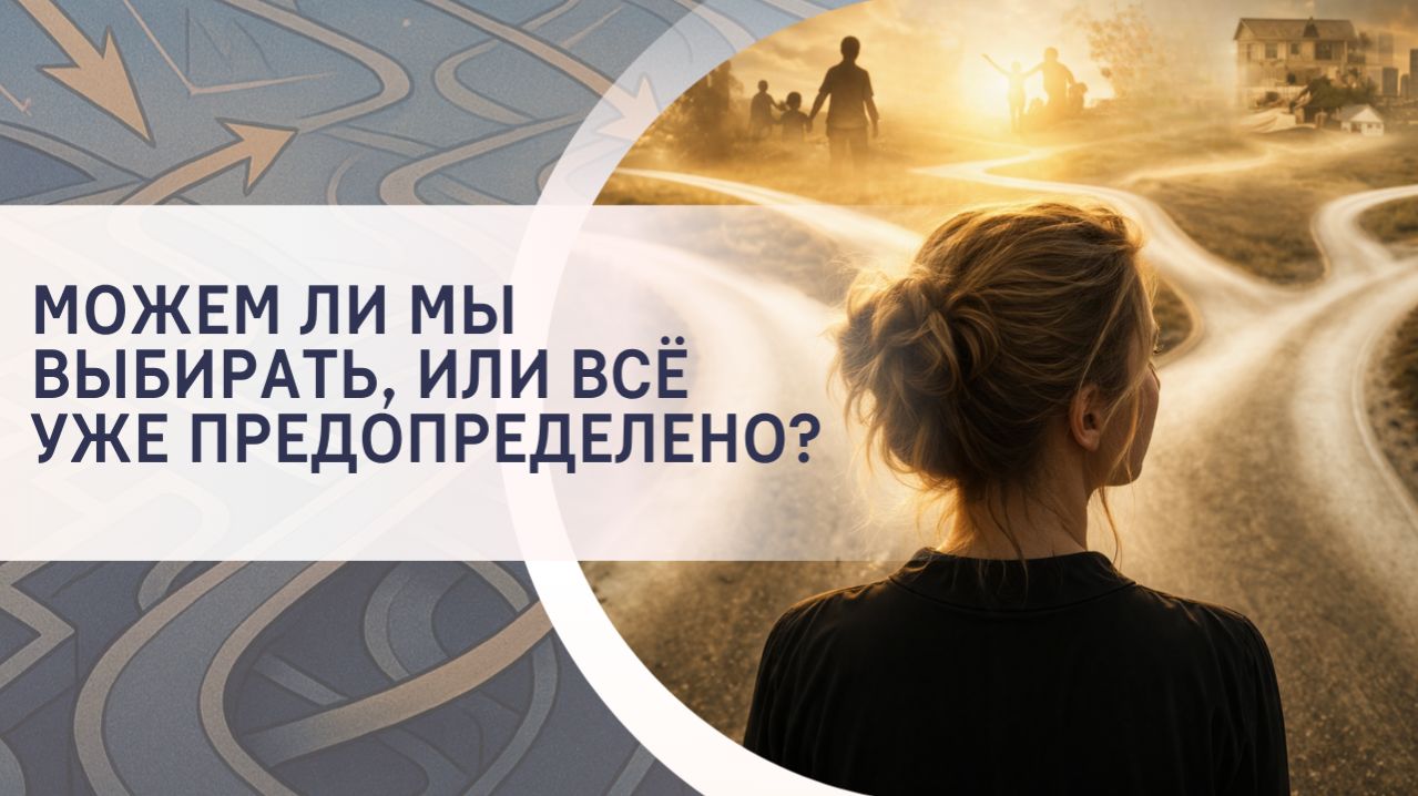 Можем ли мы выбирать, или всё уже предопределено?