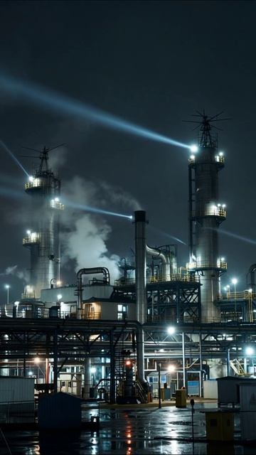 Мрачные перспективы: индустриальный кошмар #завод #индустрия #экология