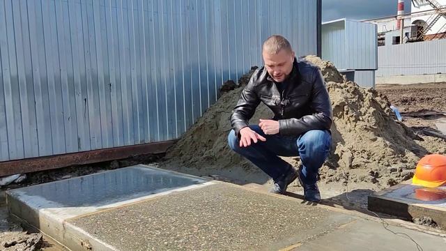 Бучардирование - дешёвый способ превратить серый бетон в дизайнерский пол для улицы за 1 день