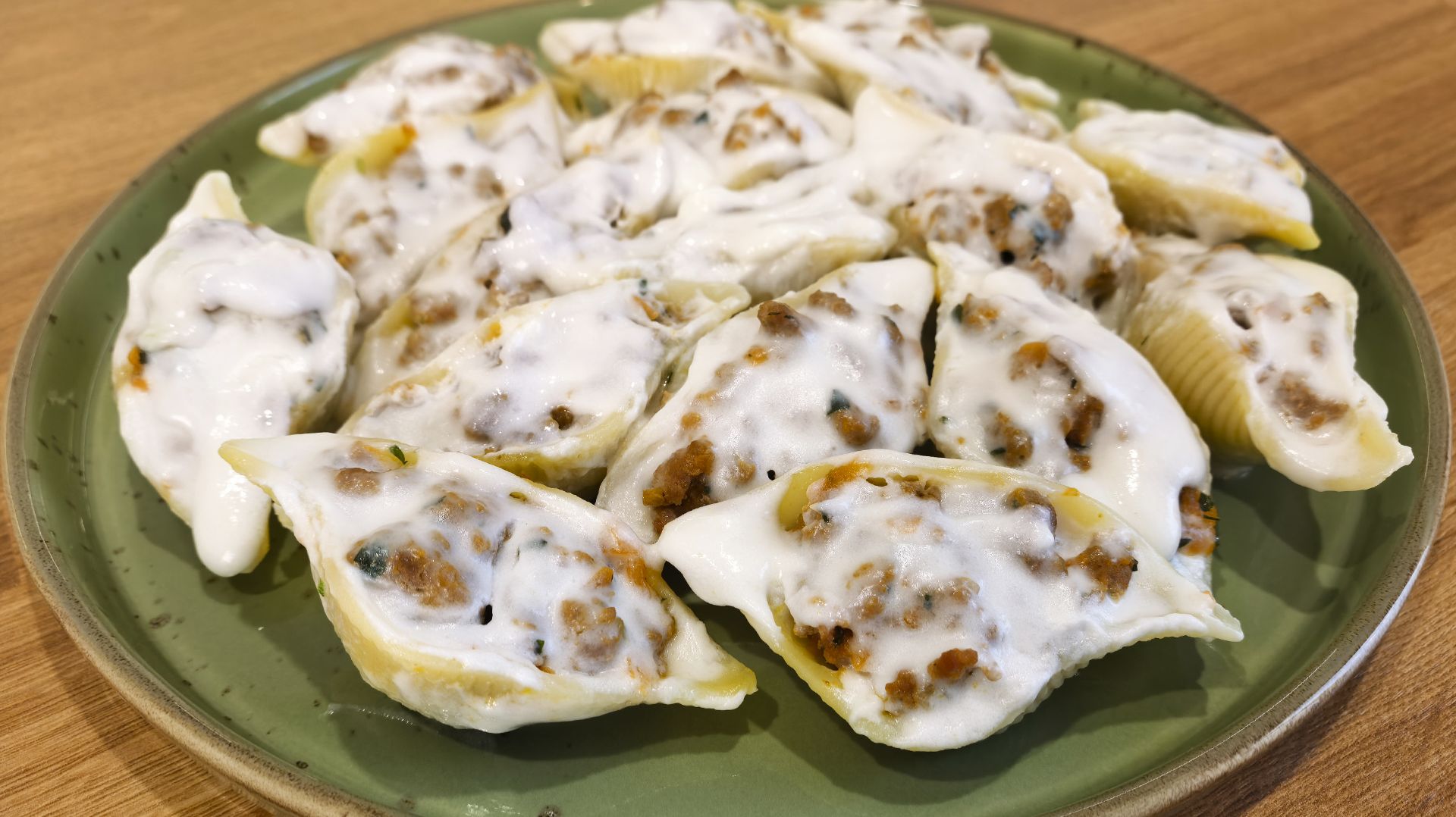 Диетические пельмени для ЖКТ — Конкильони с говядиной в сметанном соусе!