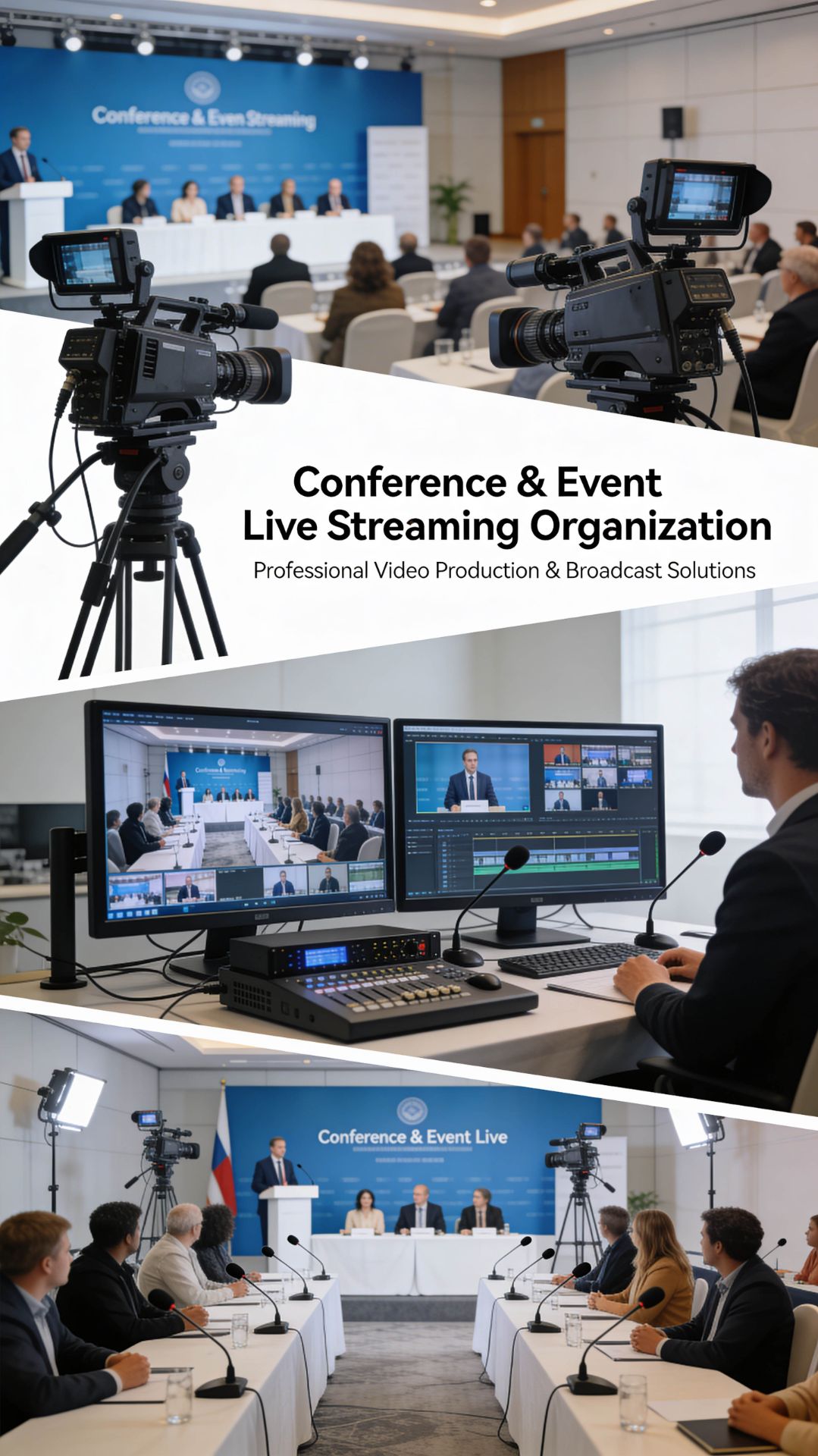 организация и видео трансляция конференций