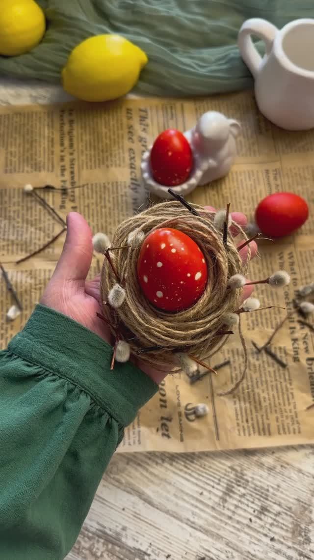 Яйца Мухоморы на Пасху