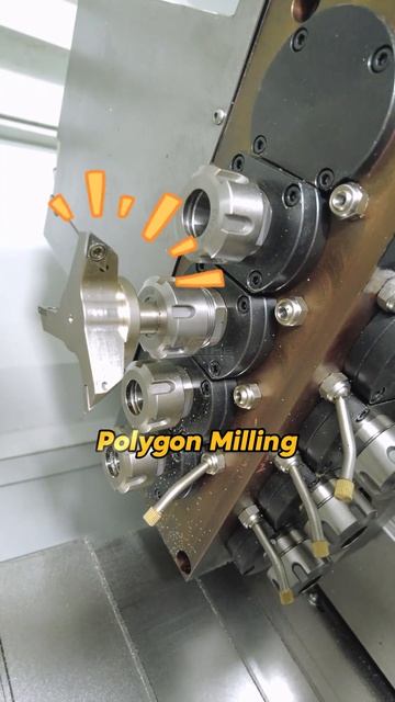 Токарный станок с ЧПУ SL-X + полигональное фрезерование = 1 станок с 2 вариантами обработки.