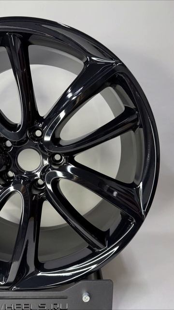 Порошковая покраска чёрный глянец