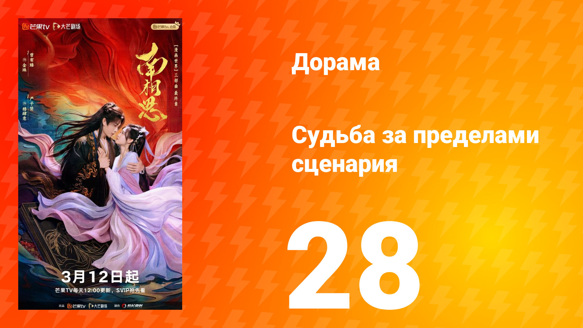 Судьба за пределами сценария 28 серия