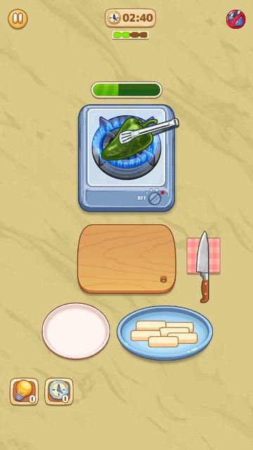 Прохождение Cookingo Perfect Meal Уровень №78 Фаршированные перцы чили