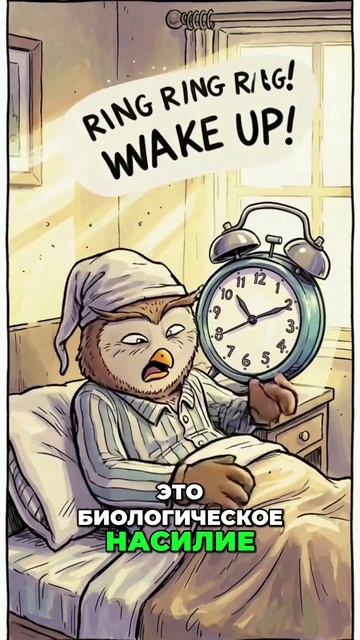 Подъем в 5 утра тебя разрушает