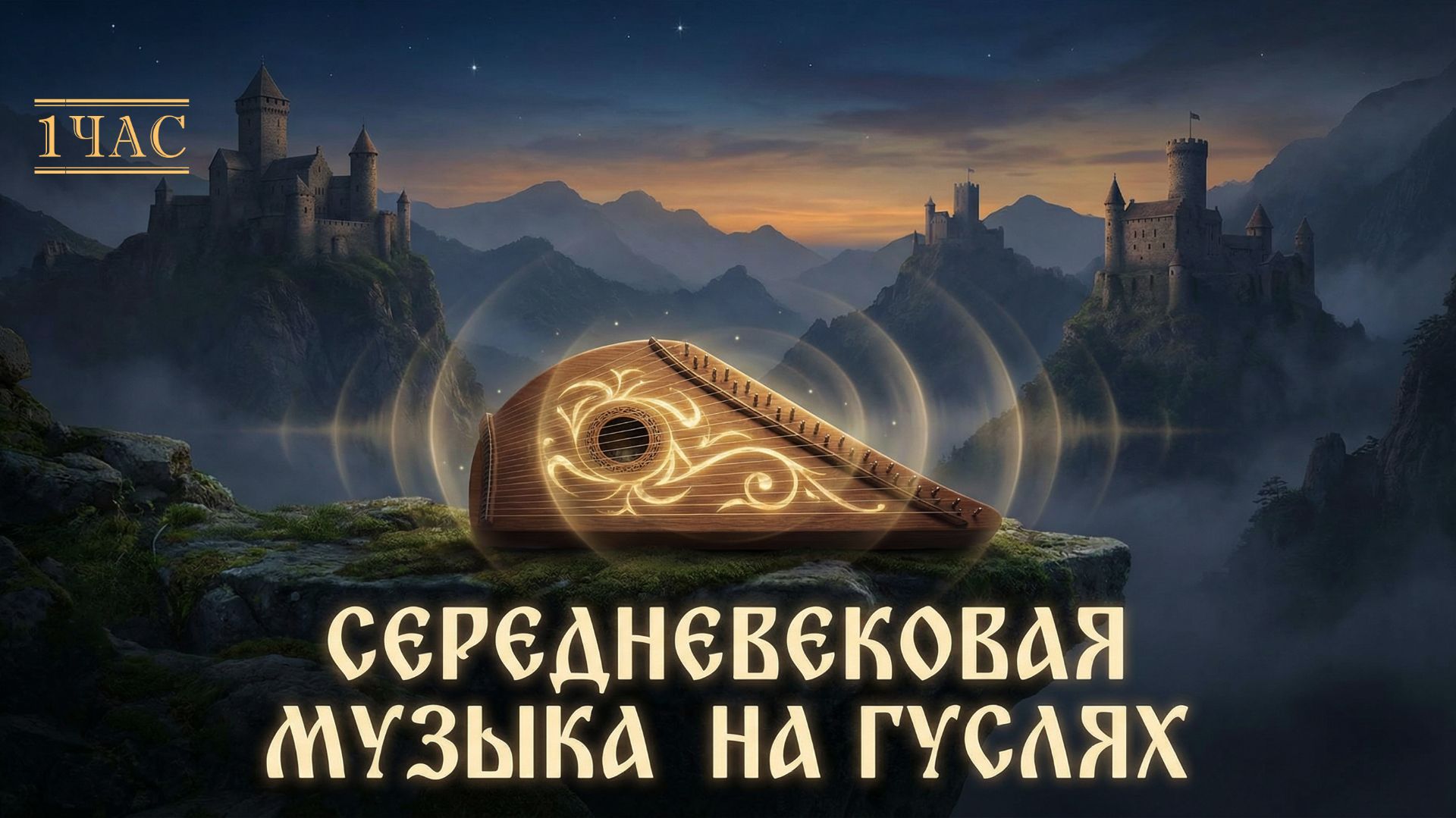 Средневековая музыка на гуслях 1 час | Красивая музыка для души