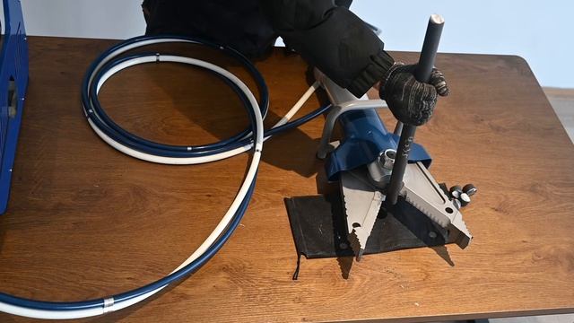 Работа НГК-80 HighProp Pro с насосной станцией НУМ-2 HighProp Pro (разрезание прутка  35мм)